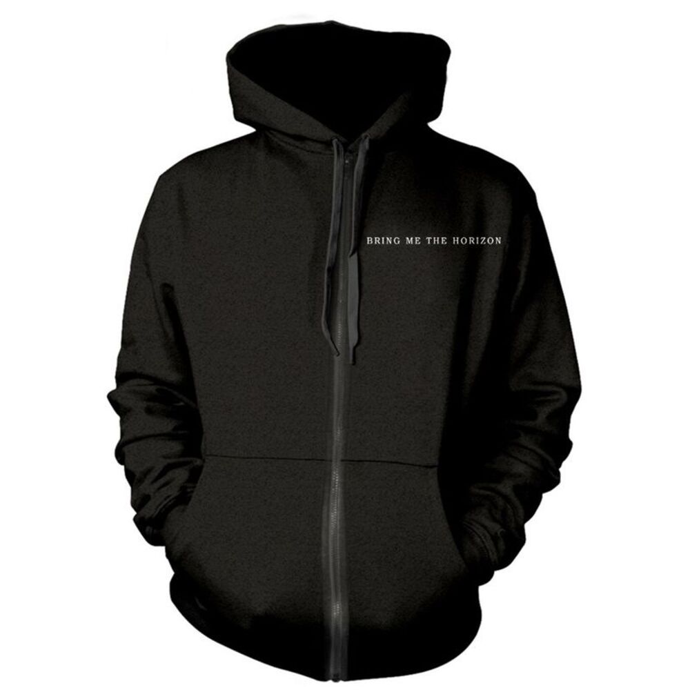 Bring Me The Horizon Unisex Adult Flower Of Life Full Zip Hoodie / Black